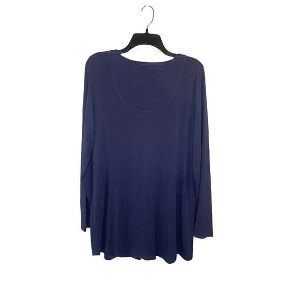 Soft Surroundings Tunic‎ Top in Blue Size Large - Picture 3 of 4
